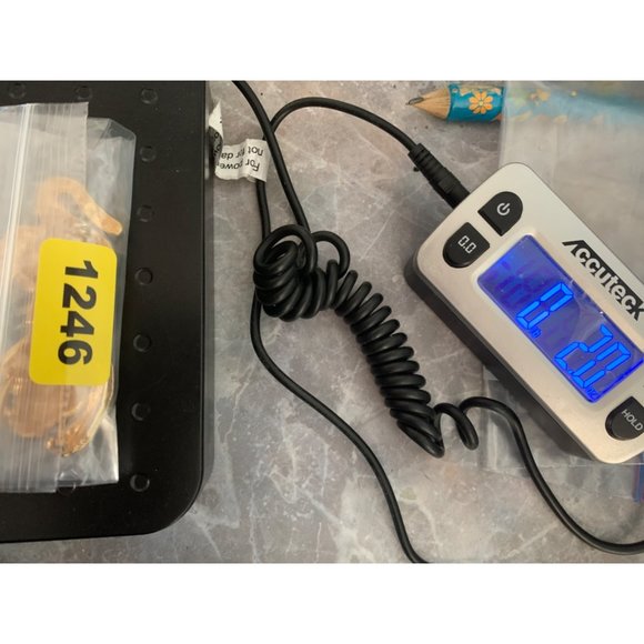 Unmarked Crouching Tiger Broach Pin Large 3.25 Inch Heavy Black Enamel Accents W - Picture 7 of 7